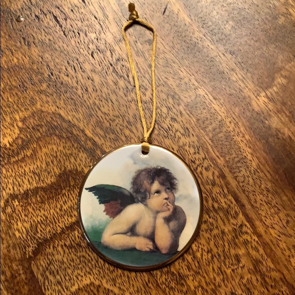 Adorable angel ornament